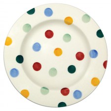 6 1/2 Inch Plate Polka Dots